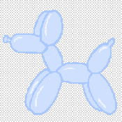 pillowed af balloon dog